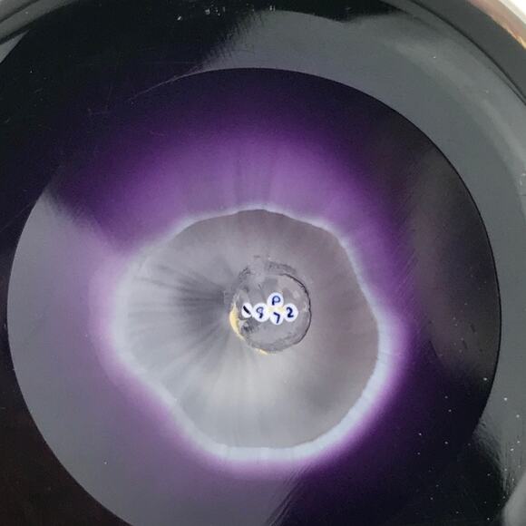 Perthshire 1972B Faceted Cushion Patterned Millefiori Latticinio Rod Paperweight - Picture 6 of 16